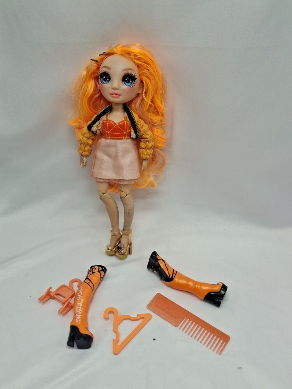 MGA Rainbow High Poppy Rowan Orange Hair Fashion Doll 2019
